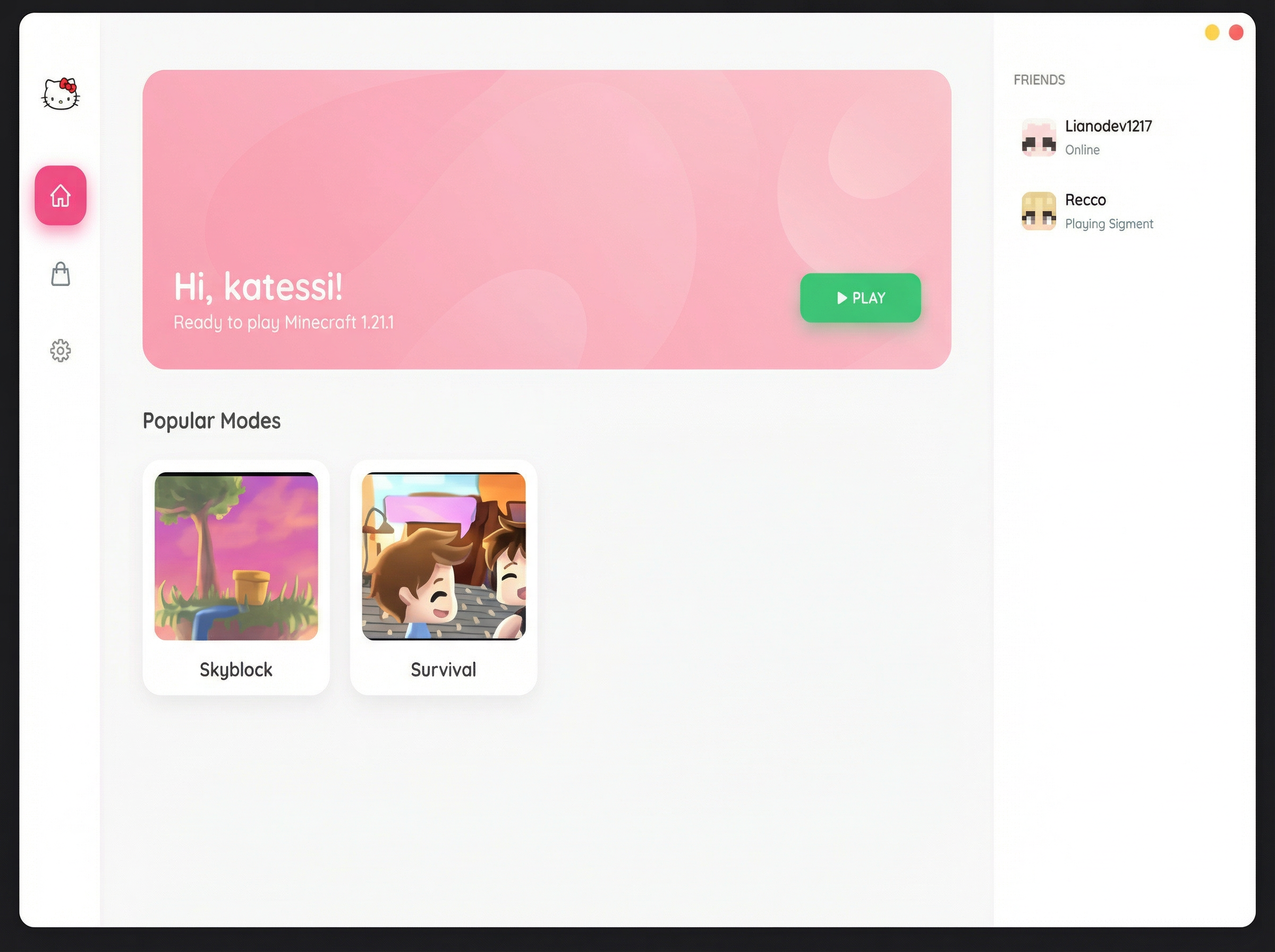 PinkyLauncher Preview